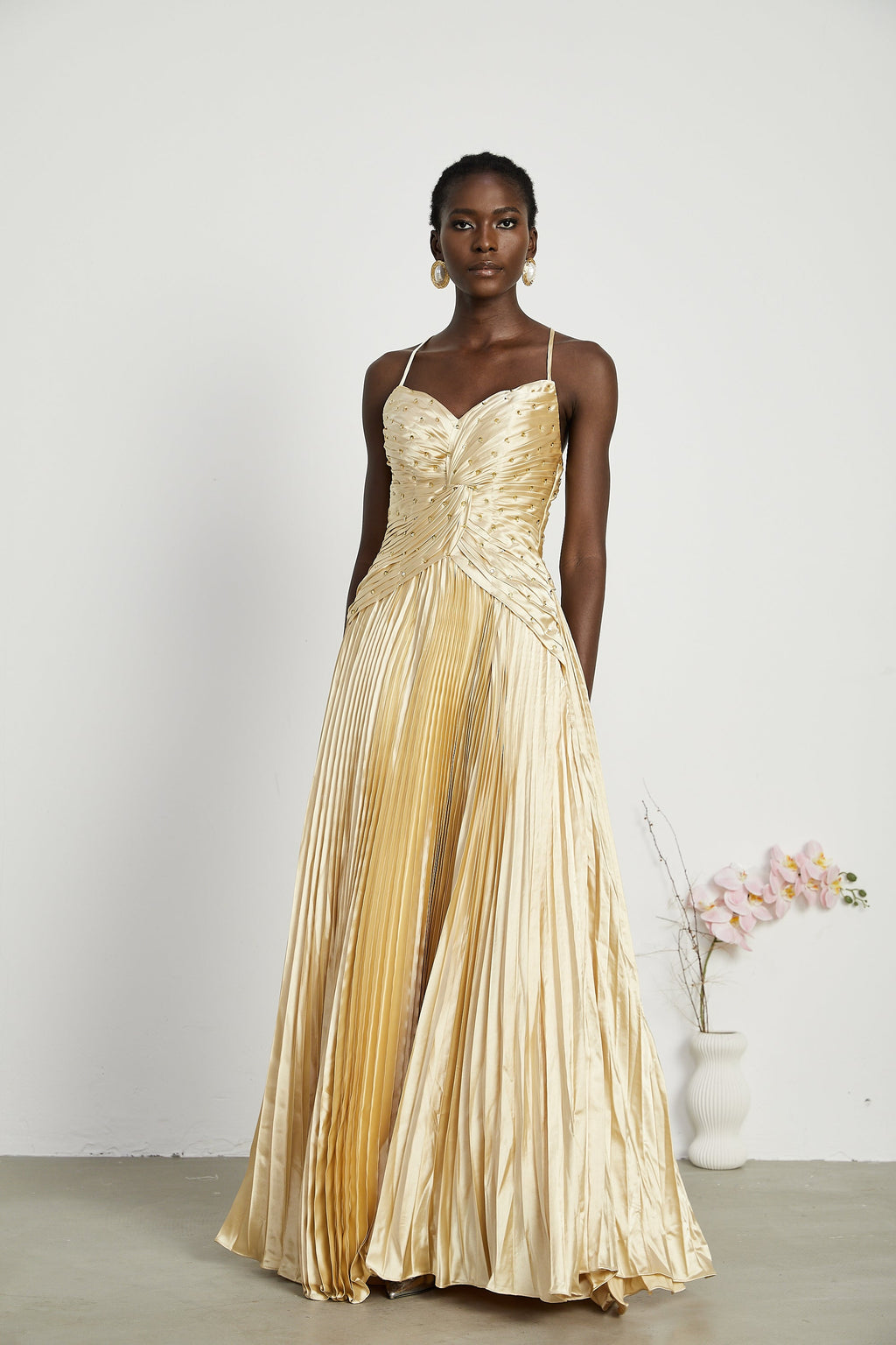Eline Pilili Maxi Elbise ®
