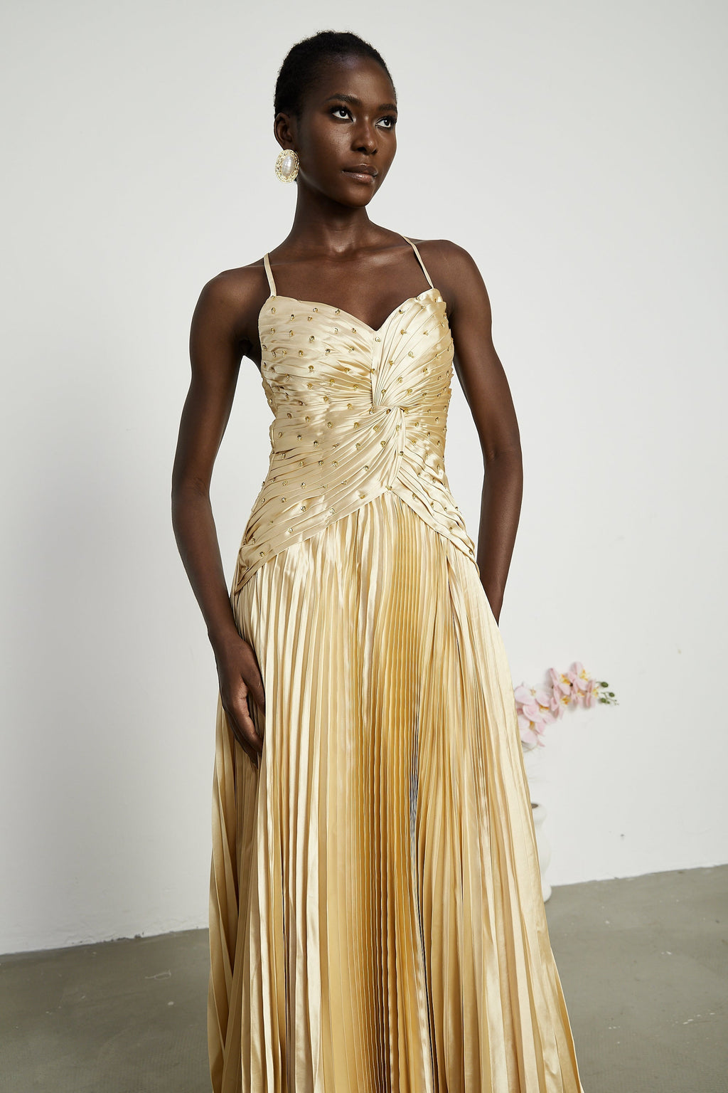 Eline Pilili Maxi Elbise ®