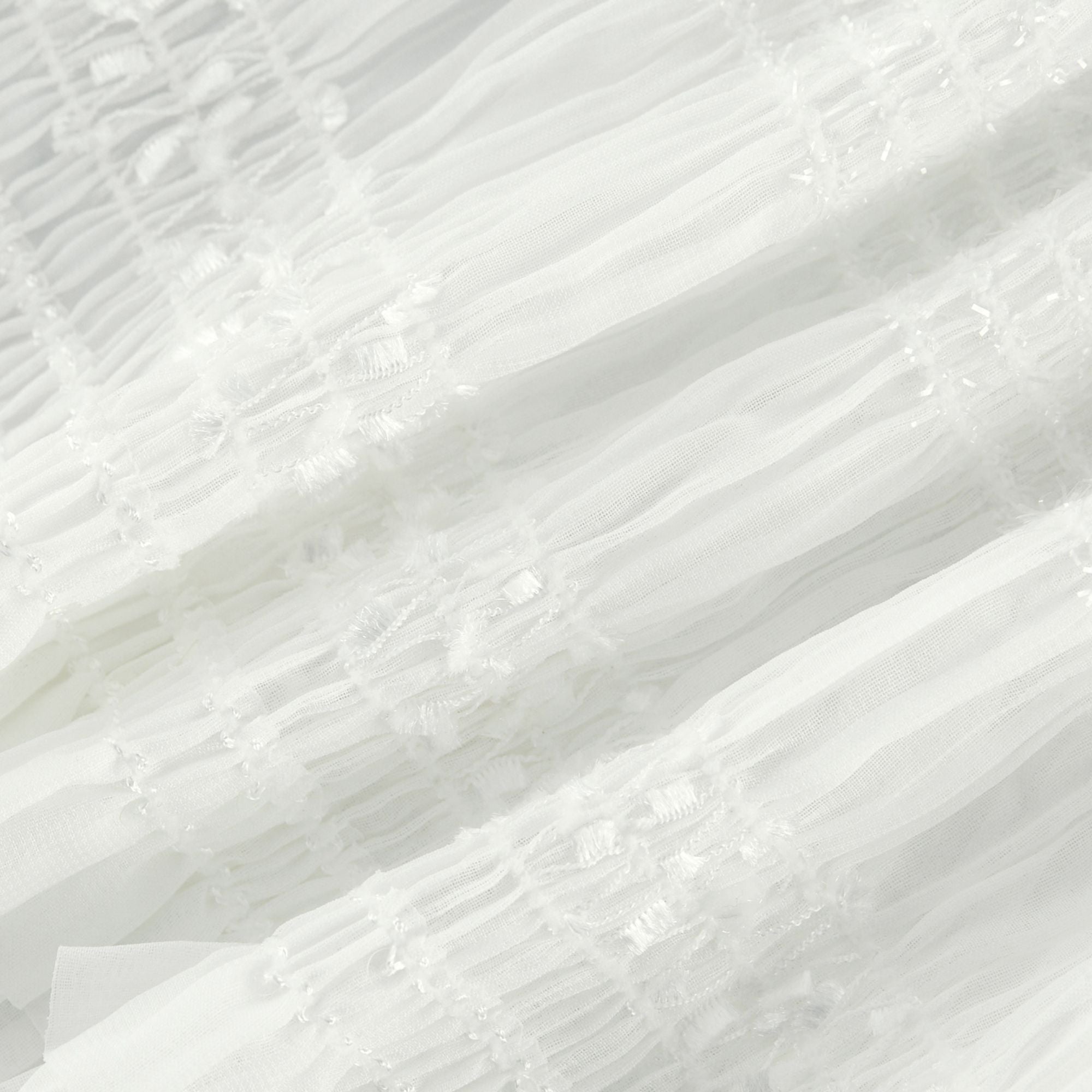 Gaëlle Katlı Pilili Midi Elbise