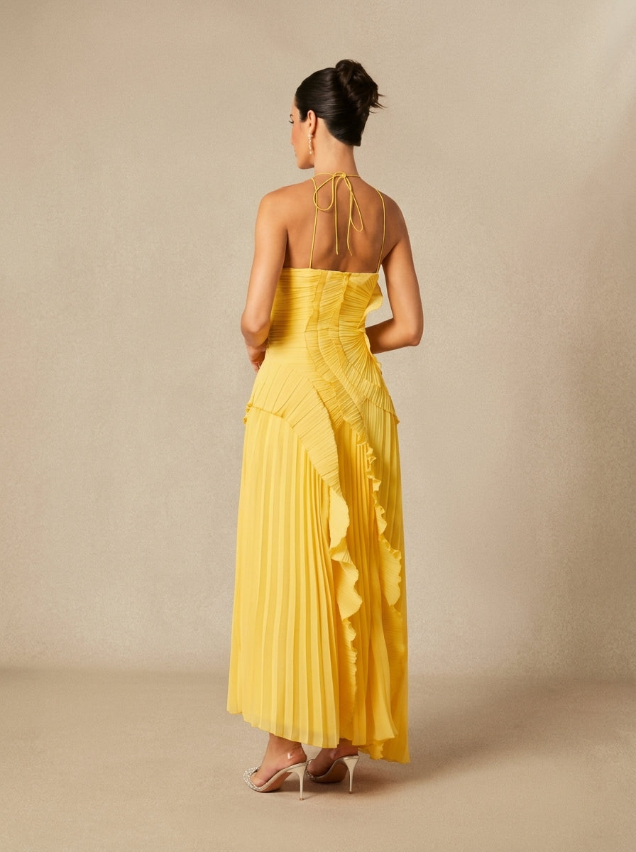 Flora Kesim Maxi Elbise