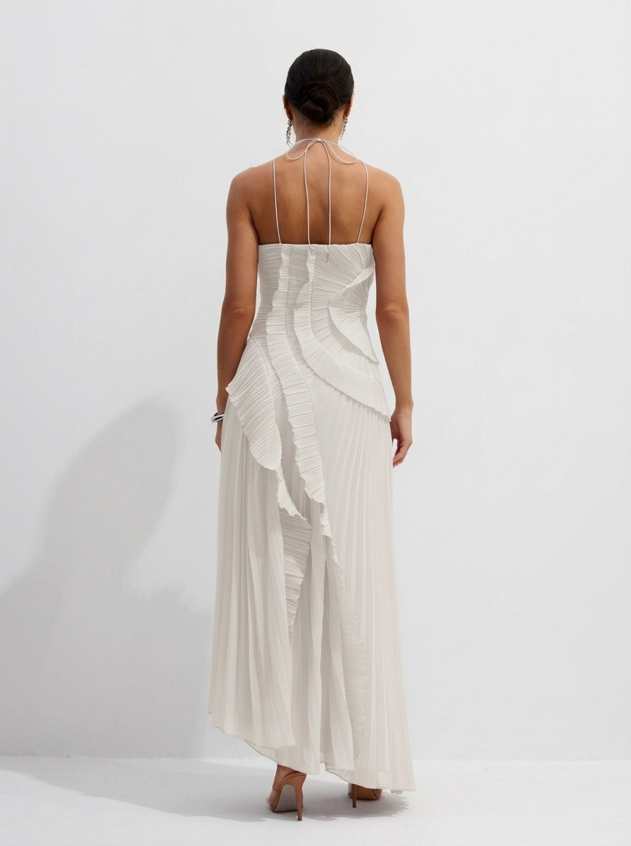 Flora Kesim Maxi Elbise