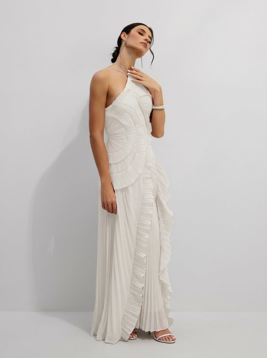Flora Kesim Maxi Elbise