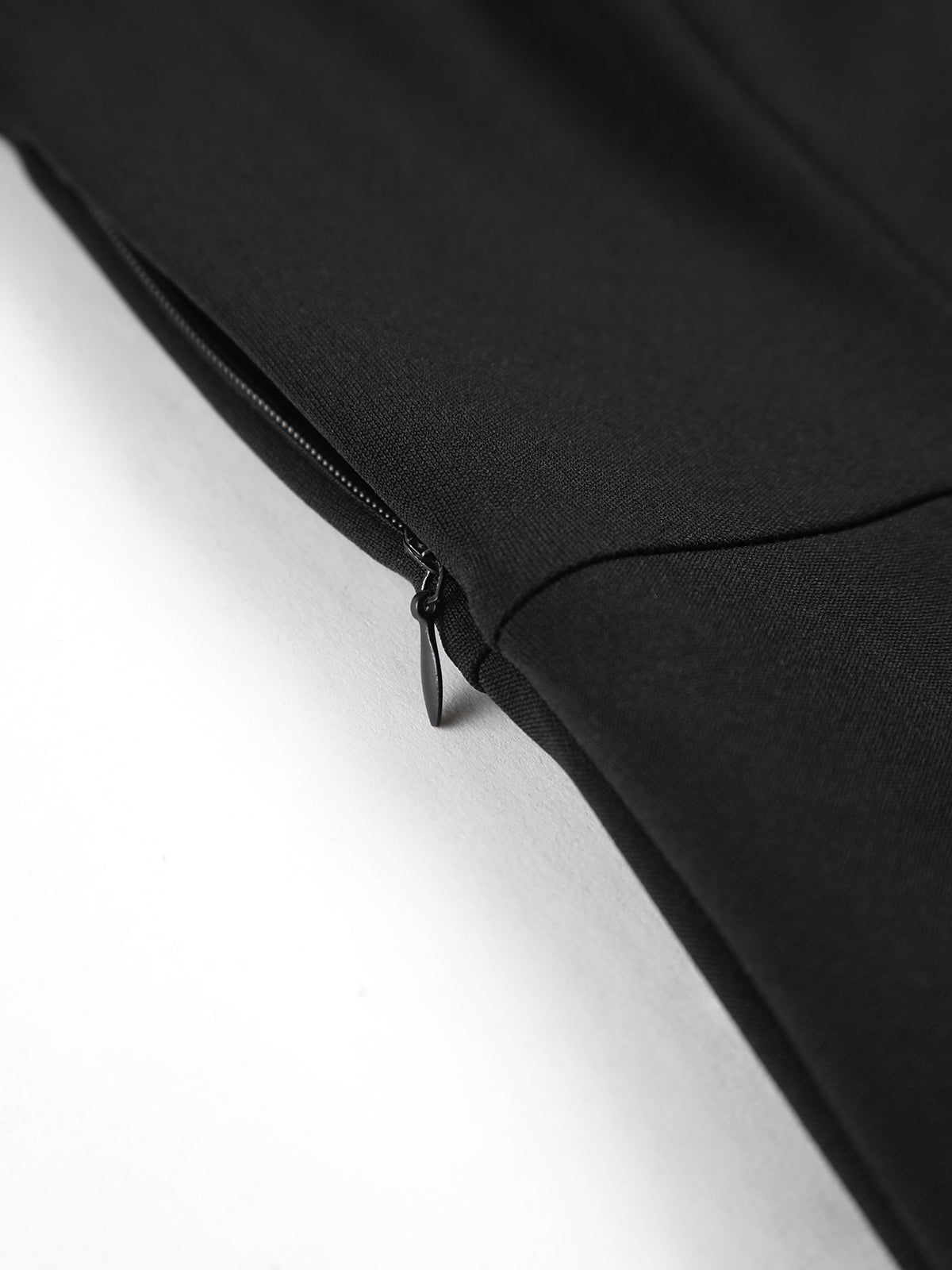 Siyah Uzun Kol Blazer V Yaka Düğme Detaylı Mini Elbise