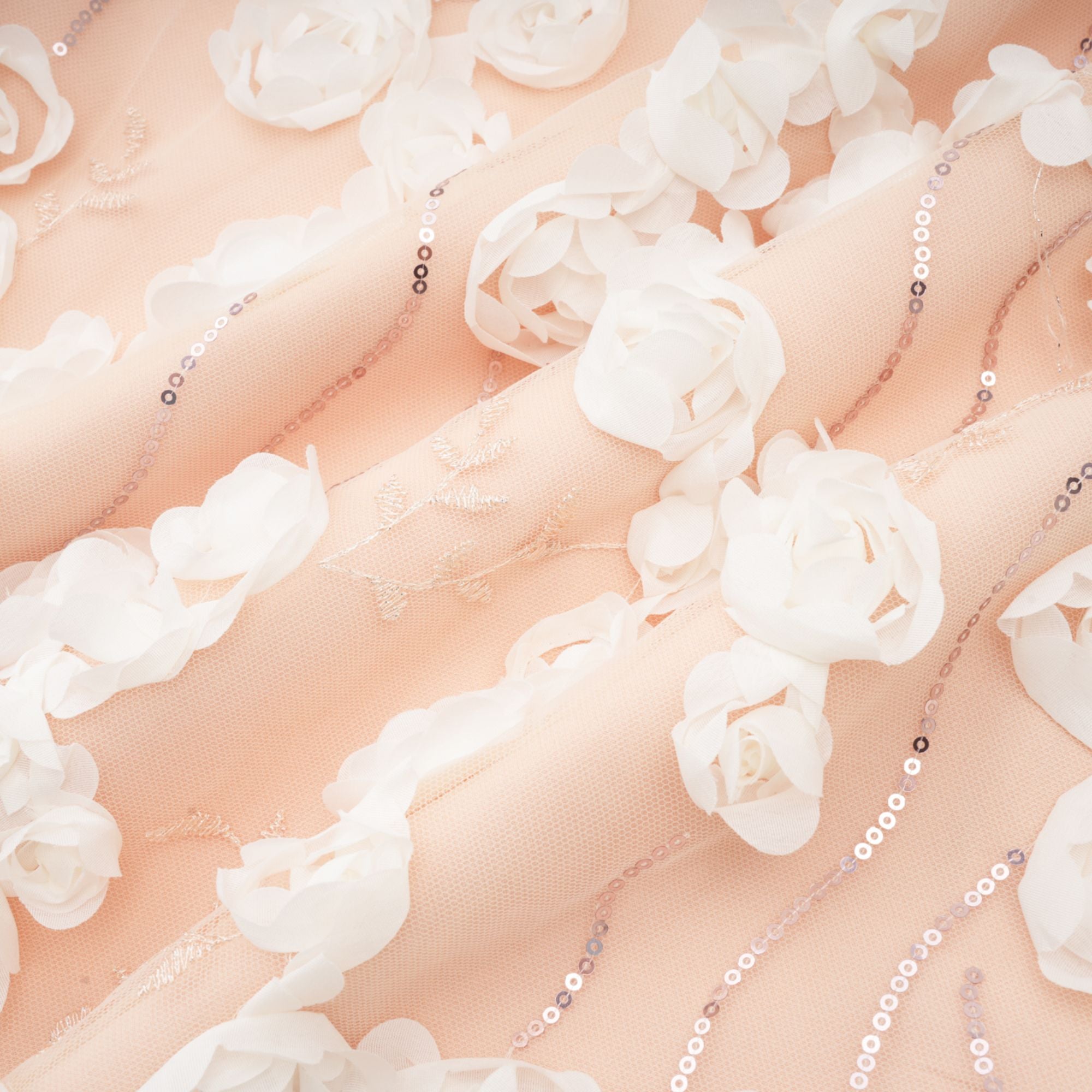 Jacqueline Çiçek Aplikeli Midi Elbise