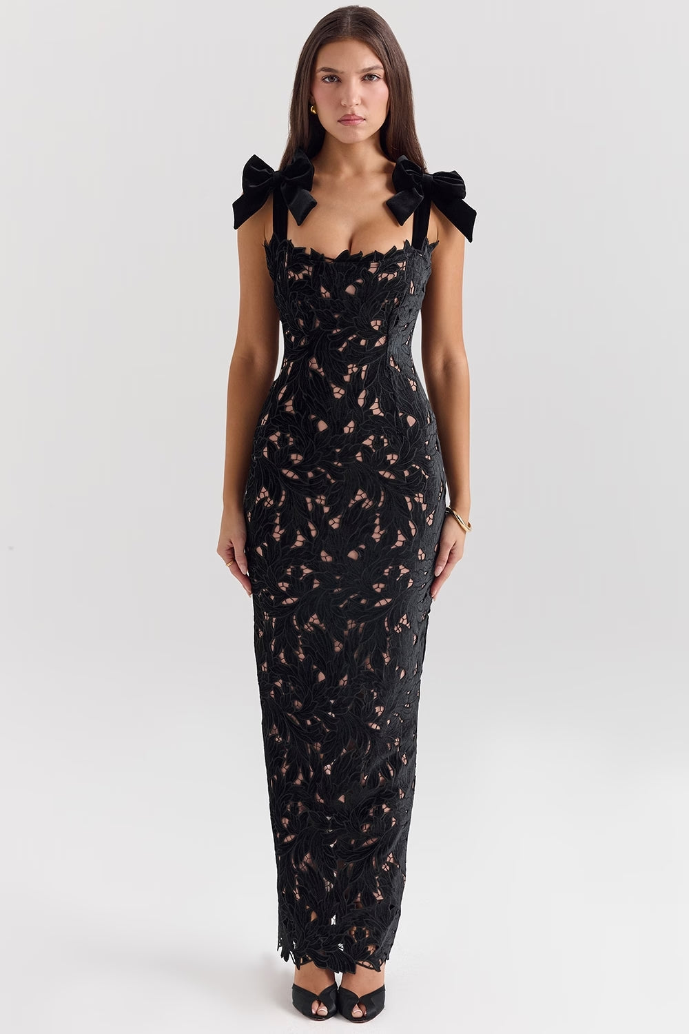 Valentina Kesim Maxi Elbise