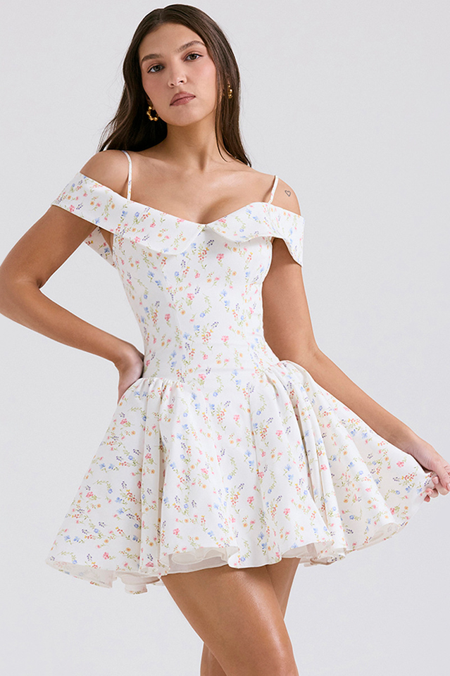 Elida Kesim Mini Elbise