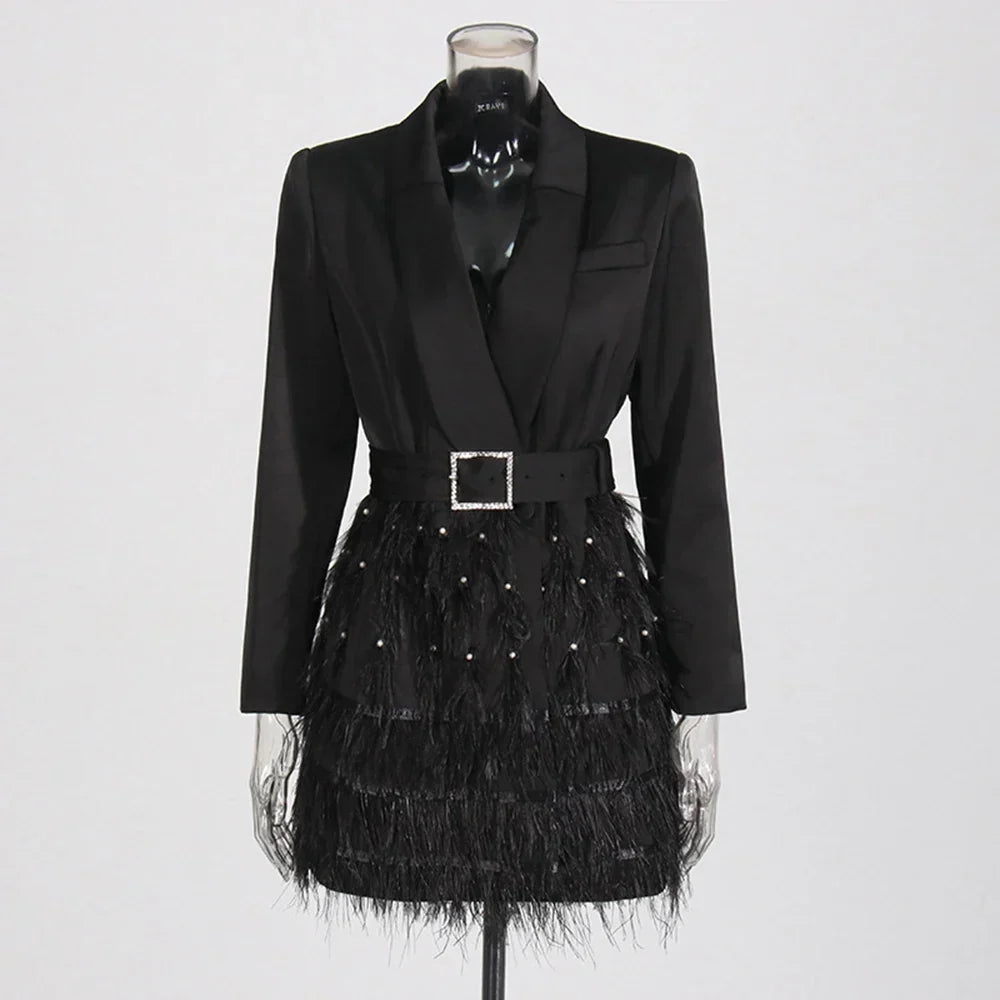 Delicia Blazer Mini Elbise