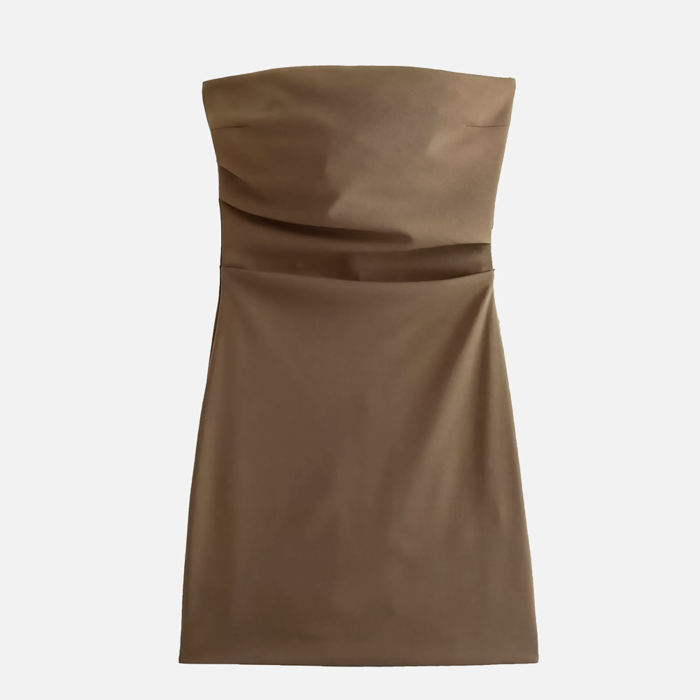 Charlotte Kesim Mini Elbise