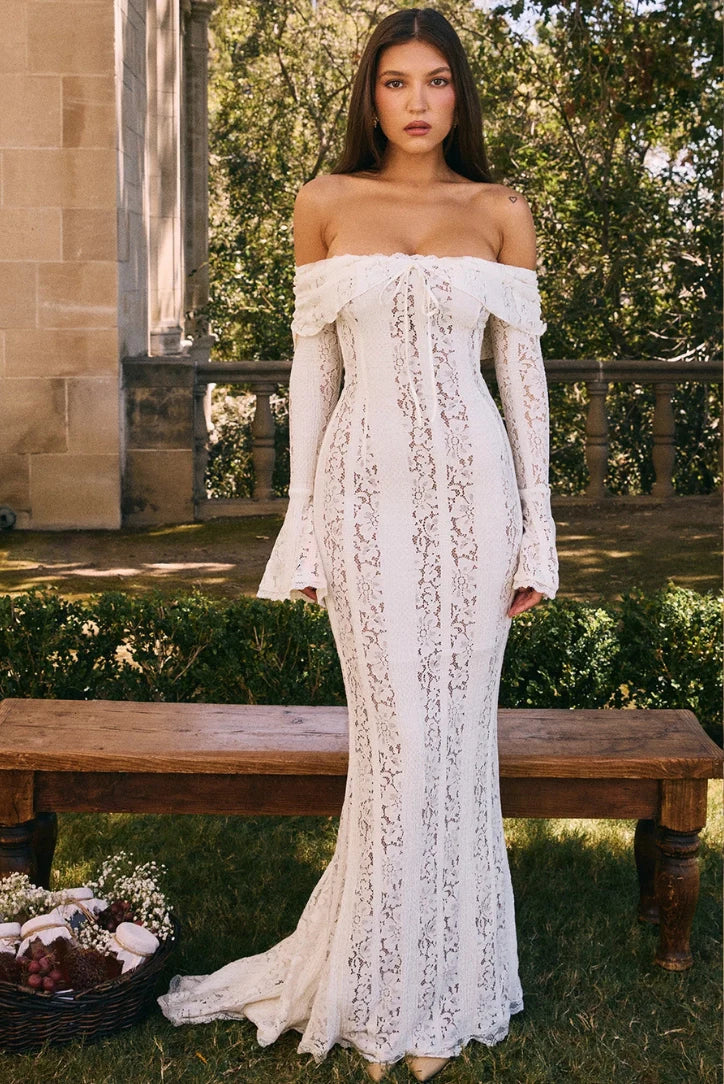 Georgette Maxi Elbise