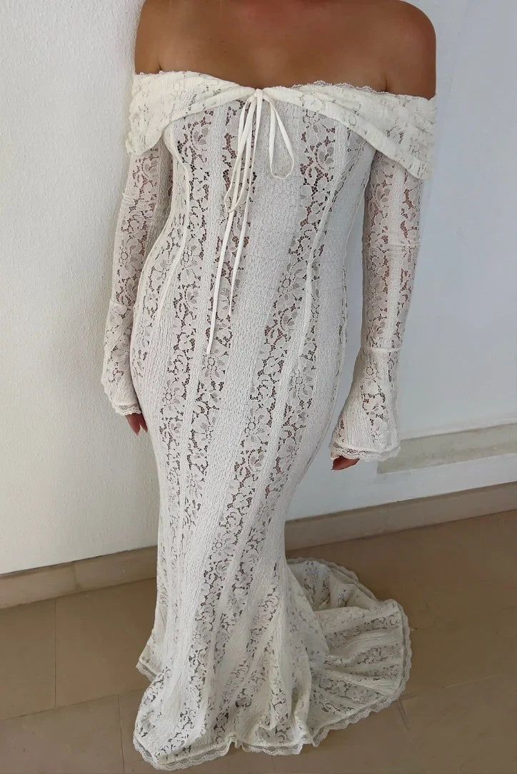 Georgette Maxi Elbise