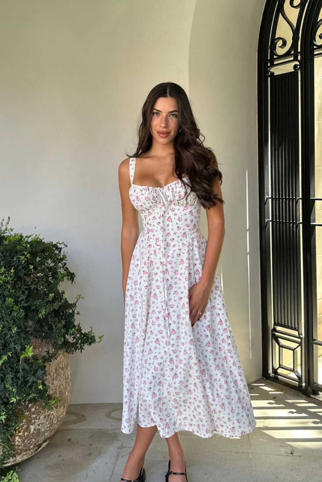 Aubrey Midi Elbise