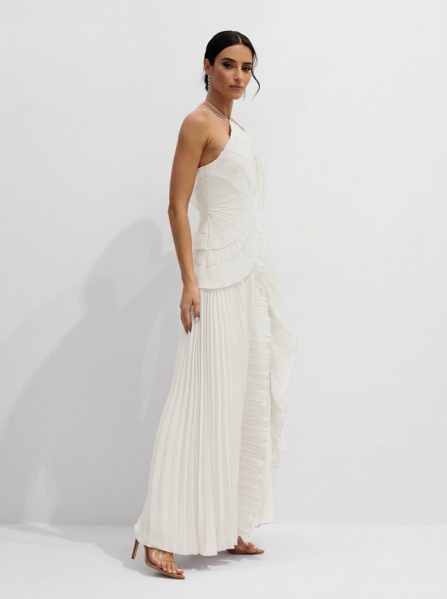 Flora Kesim Maxi Elbise