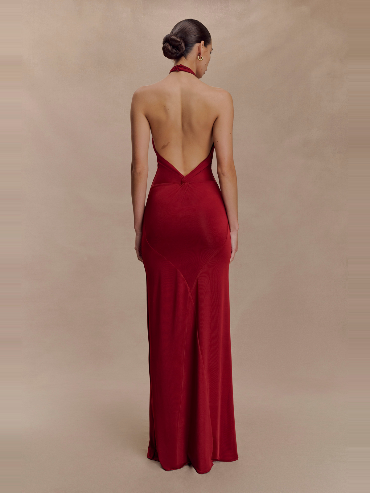 Elyna Halter Yaka Maxi Elbise