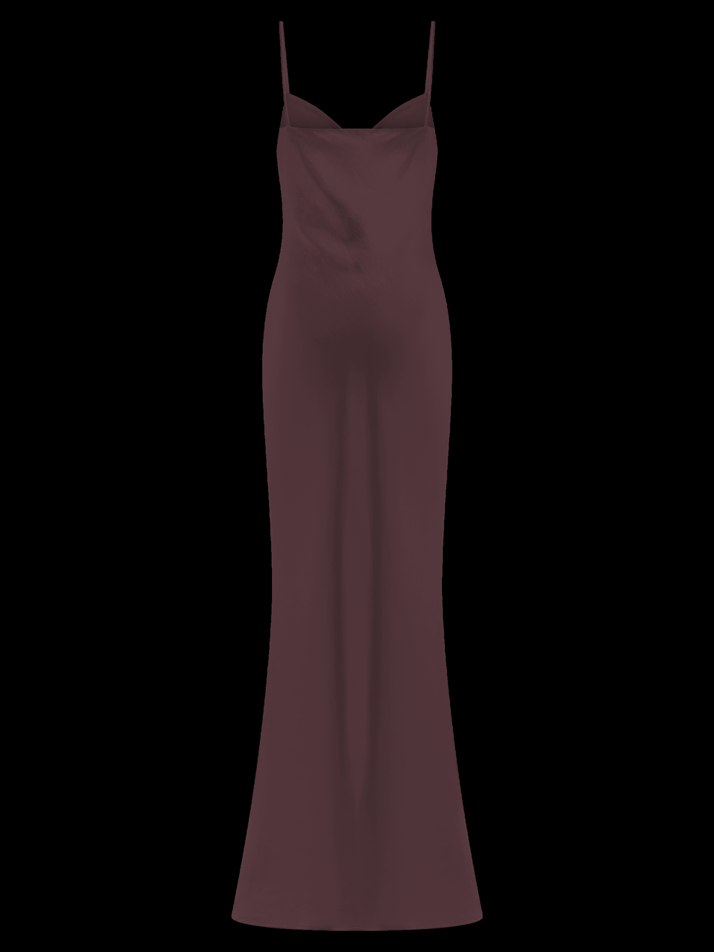 Lilly Saten Maxi Elbise