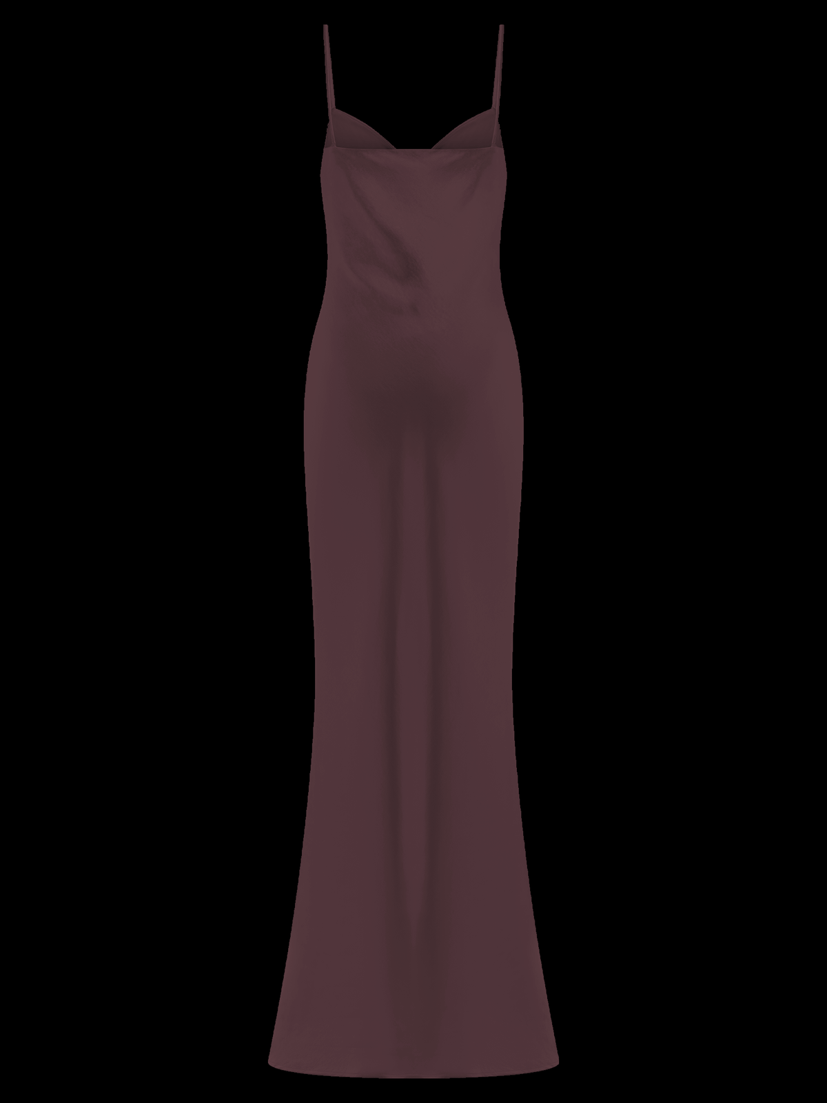 Lilly Saten Maxi Elbise