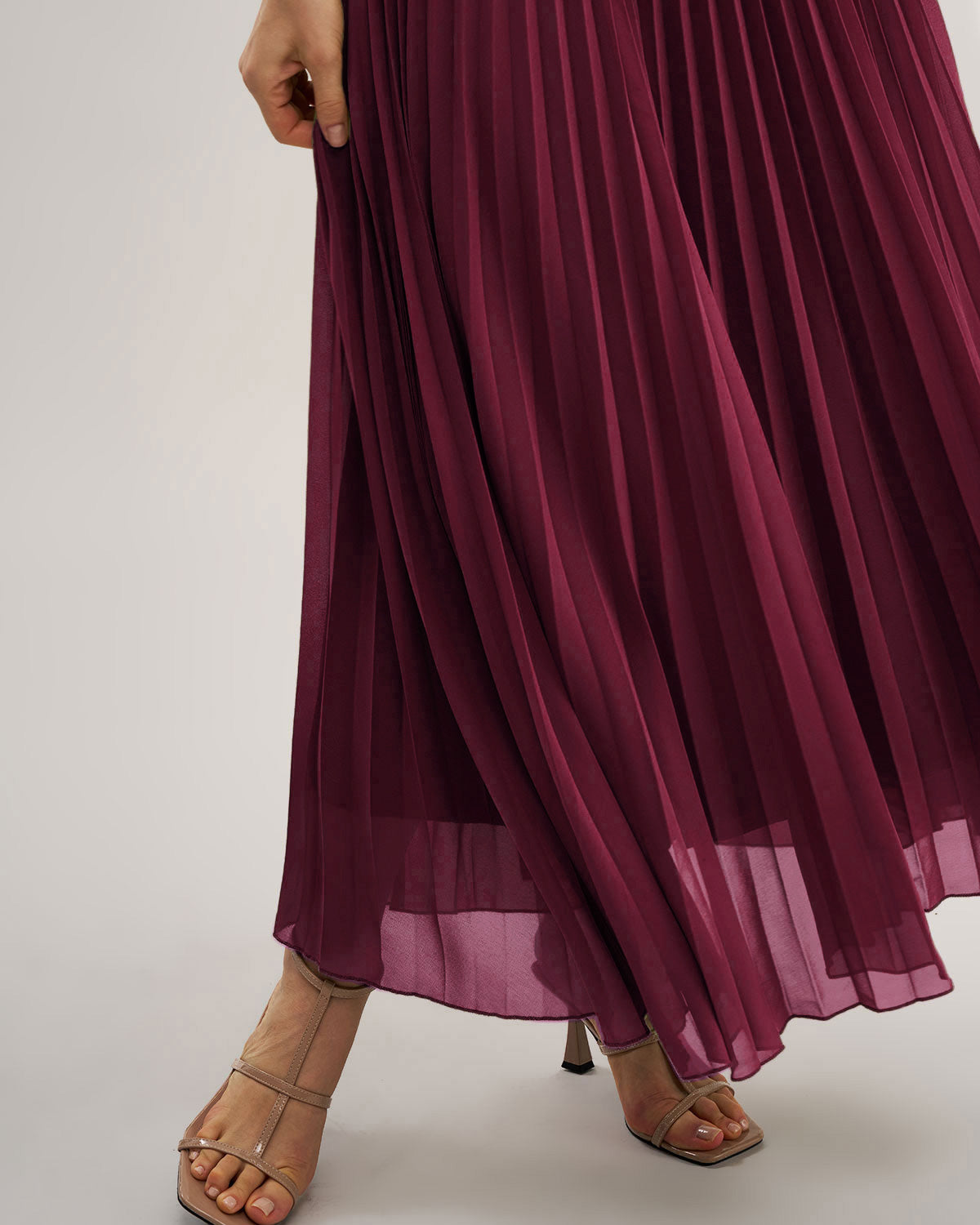 Elissa Pilise Detay Maxi Elbise