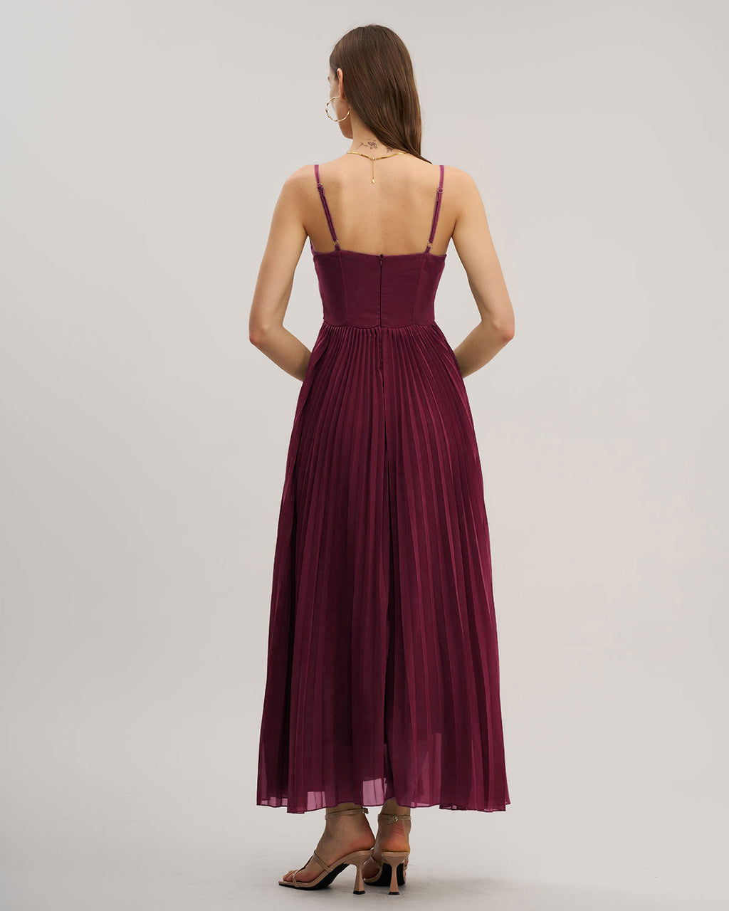 Elissa Pilise Detay Maxi Elbise